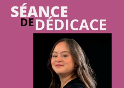Séance de dédicace Mayane
